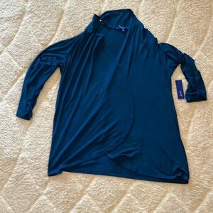 Apt 9 open cardigan. Dark teal. XL 3/4 sleeves